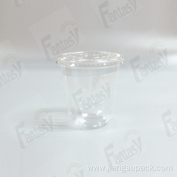 Pla Cup 100% Biodegradable Cup With Lid